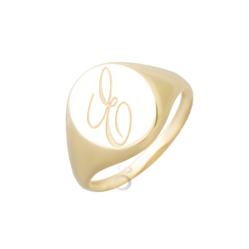 Δαχτυλίδι Γυναικείο Χρυσό Σεβαλιέ 14κ Facad'oro